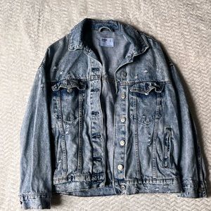 Bershka jean jacket oversize